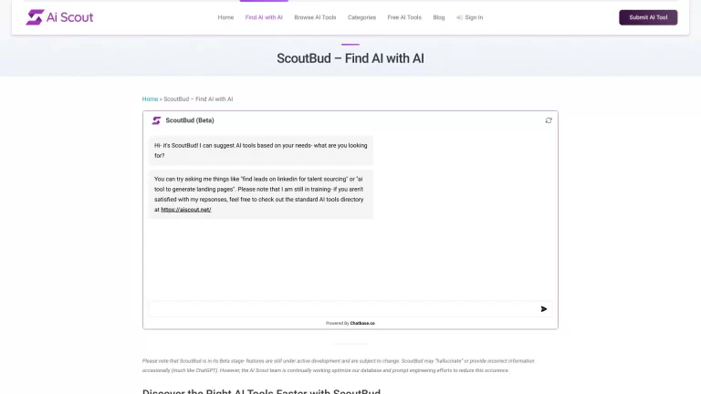 AI Scout: El Directorio Completo de Herramientas de IA
