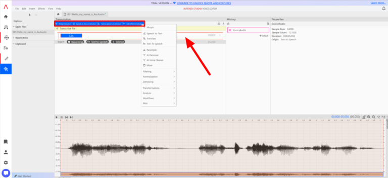 Altered | Software de Cambio de Voz AI: Actuaciones Profesionales