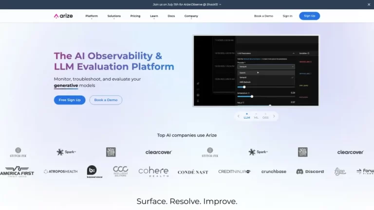 Arize AI: Aumente la velocidad del modelo y mejore los resultados de IA