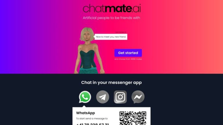 Chatmate AI: Conecta y Haz Amigos con Personas Artificialmente Inteligentes