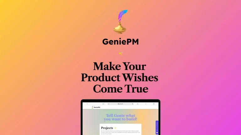 GeniePM: La Herramienta de IA para Crear Historias de Usuario y Casos de Uso Eficientemente