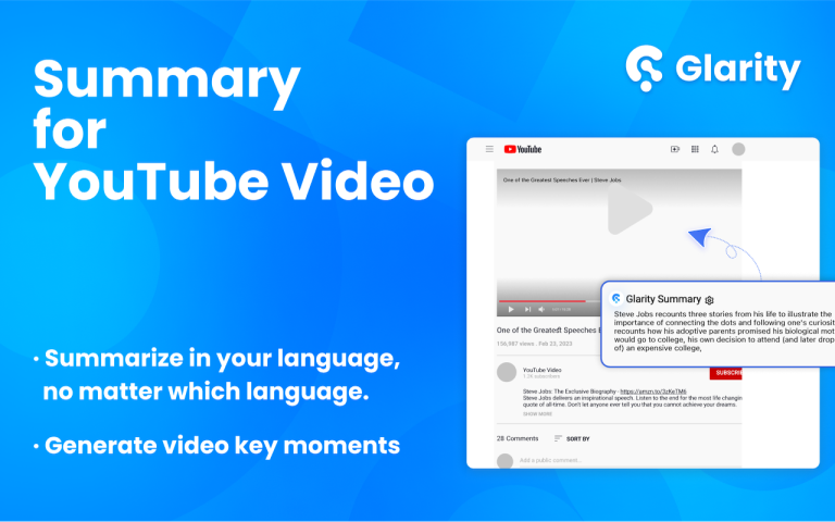 Glarity AI: La Extensión de Chrome para Resúmenes Interlingüísticos