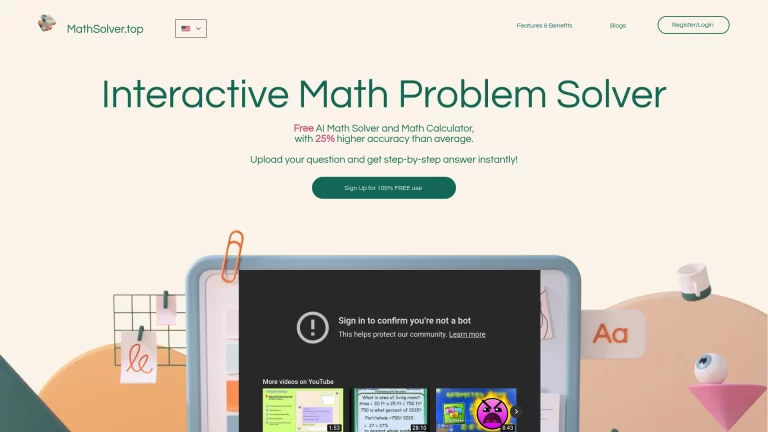 Maths.ai: Tu Tutor de Matemáticas Amigable Impulsado por IA