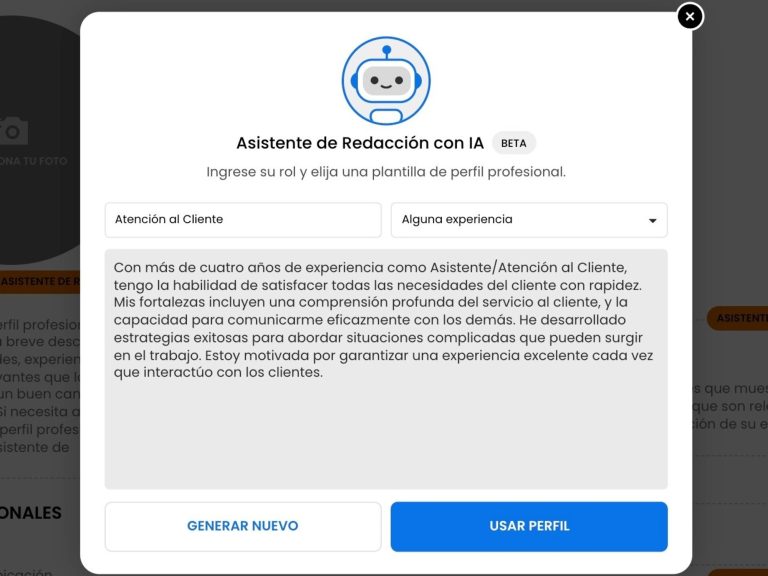 Optimiza tu CV con ChatCV: El Chatbot que Construye tu Currículum