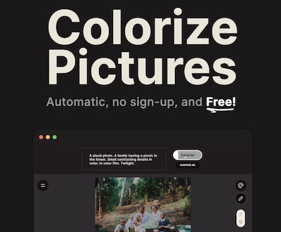 Palette.fm: Agrega Color a Imágenes en Blanco y Negro sin Registro con IA 3 Palette.fm: Agrega Color a Imágenes en Blanco y Negro sin Registro con IA