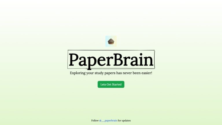 PaperBrain: La Herramienta que Simplifica la Búsqueda y el Estudio de Artículos de Investigación