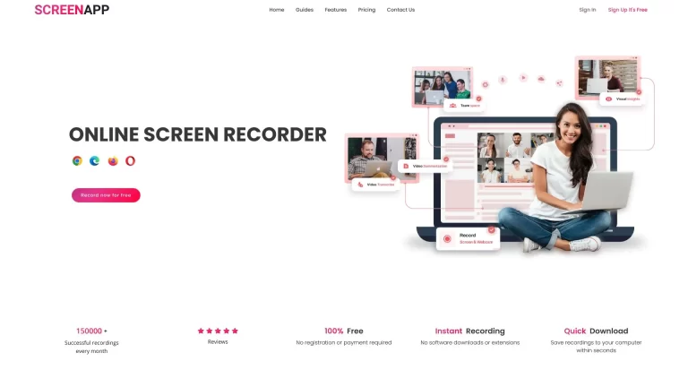 ScreenApp: Graba y Transcribe tu Pantalla de Forma Inteligente y Gratuita