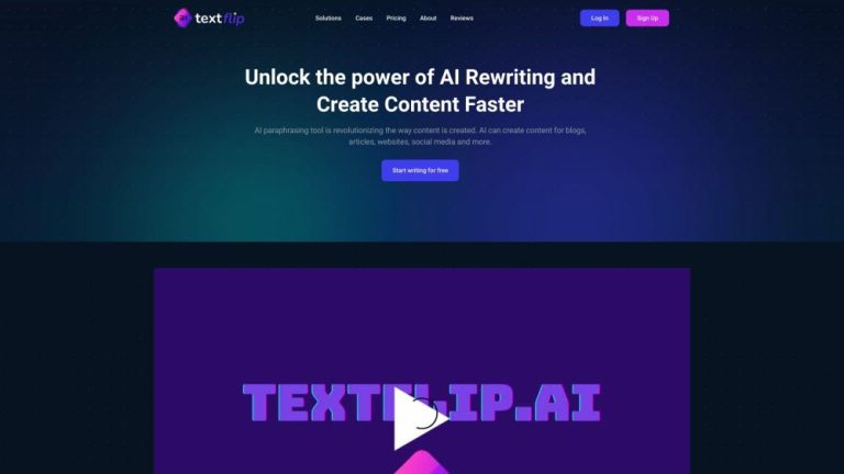 TextFlip.ai: Transforma textos con GPT para hacerlos 100% originales