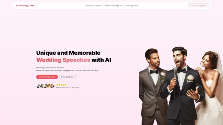 ToastwithAI: Crea Discursos de Boda Únicos en Minutos