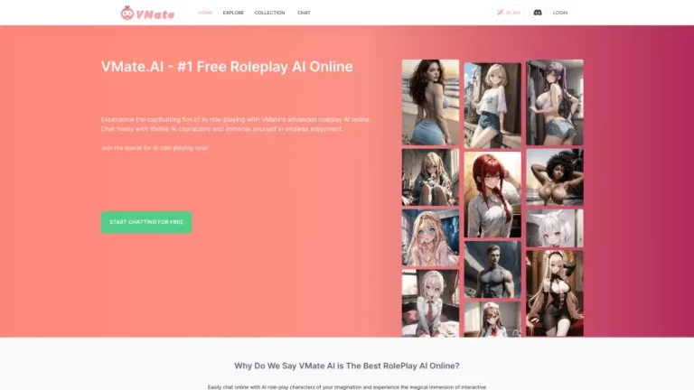VMate AI: Interactúa con Personajes de Anime de Fantasía