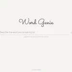Word Genie: La Herramienta Ideal para Encontrar Palabras y Descubrir Sugerencias sobre Mostaza y Alimentos
