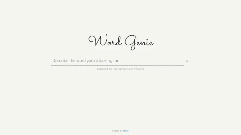 Word Genie: La Herramienta Ideal para Encontrar Palabras y Descubrir Sugerencias sobre Mostaza y Alimentos