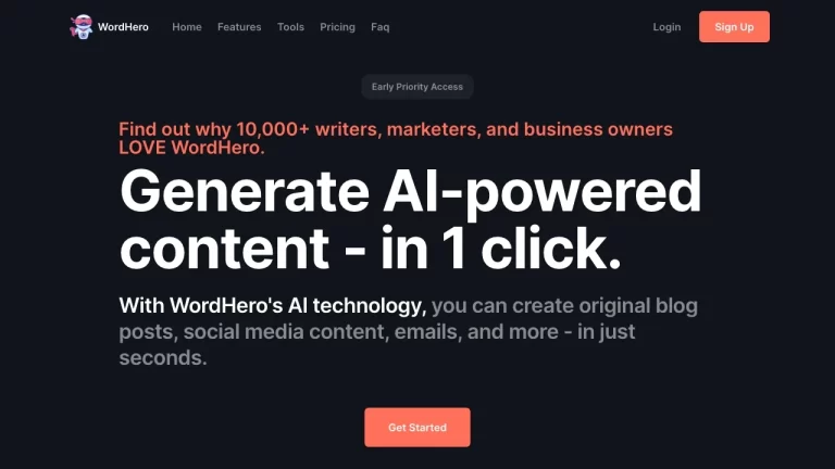 WordHero: La Herramienta de IA para Crear Contenido de Alta Calidad de Forma Eficiente