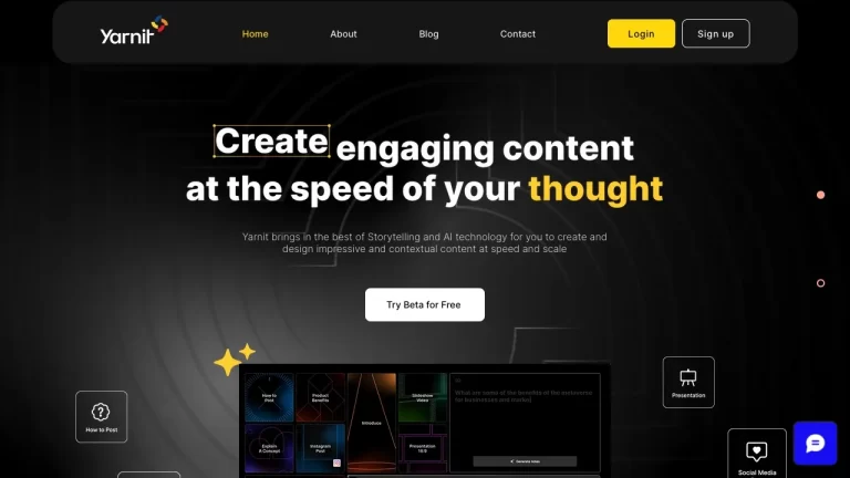 Yarnit: La Plataforma de IA para Crear Contenido Digital de Forma Fluida