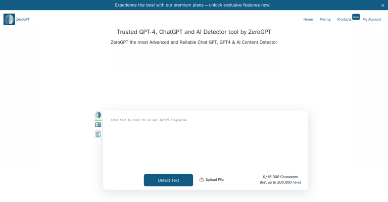 ZeroGPT: La Herramienta de IA para Detectar Contenido de ChatGPT y Plagio