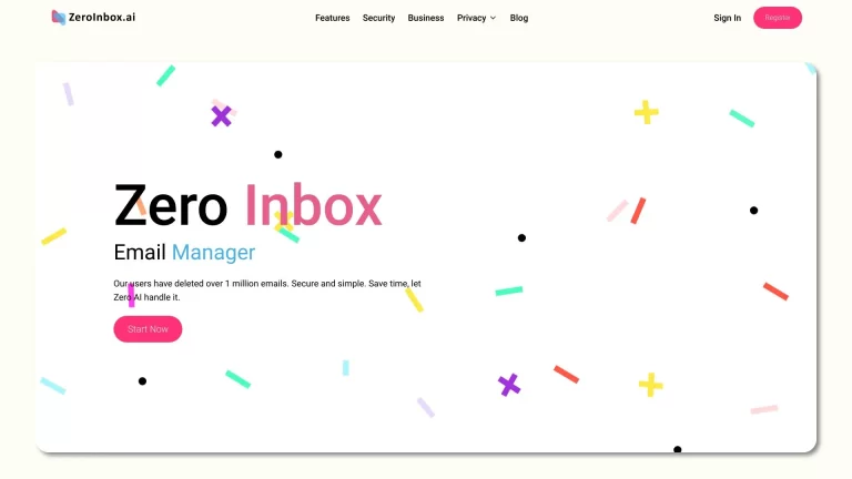 ZeroInbox.ai: El Organizador de Correo Electrónico de IA que Borra y Organiza Eficientemente