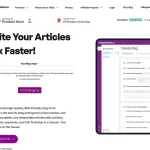 Blog Assistant: La Herramienta de IA para Crear Artículos de Blog Rápidamente y Fácilmente