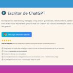 ChatGPT Writer: Escribe sin Esfuerzo y Mejora tu Texto con IA