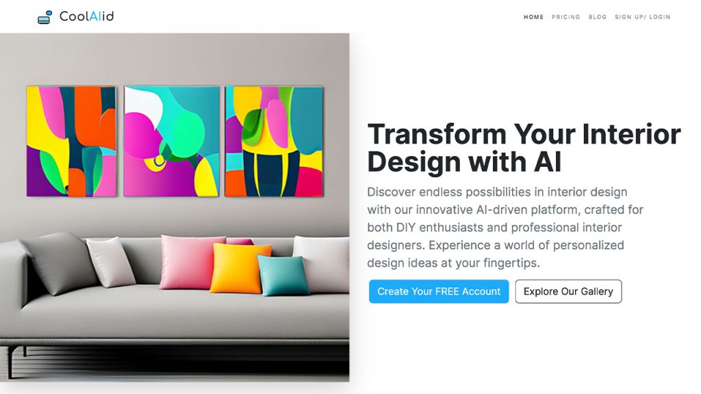 CoolAIid: La Plataforma de IA para Escenificación Virtual y Diseño de Interiores 2 CoolAIid: La Plataforma de IA para Escenificación Virtual y Diseño de Interiores