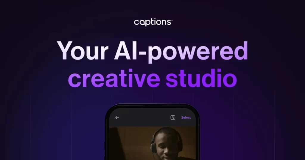 Crear Videos Profesionales Fácilmente con el Estudio IA de Captions 2 Crear Videos Profesionales Fácilmente con el Estudio IA de Captions