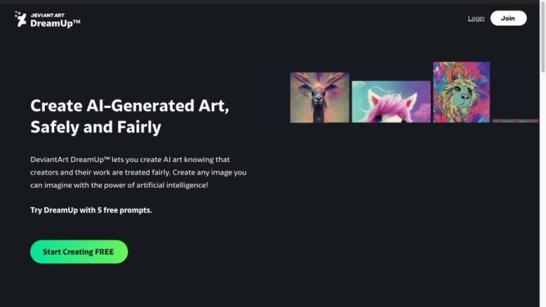 DreamUp por DeviantArt: Crea Arte Generado por IA de Forma Segura y Justa