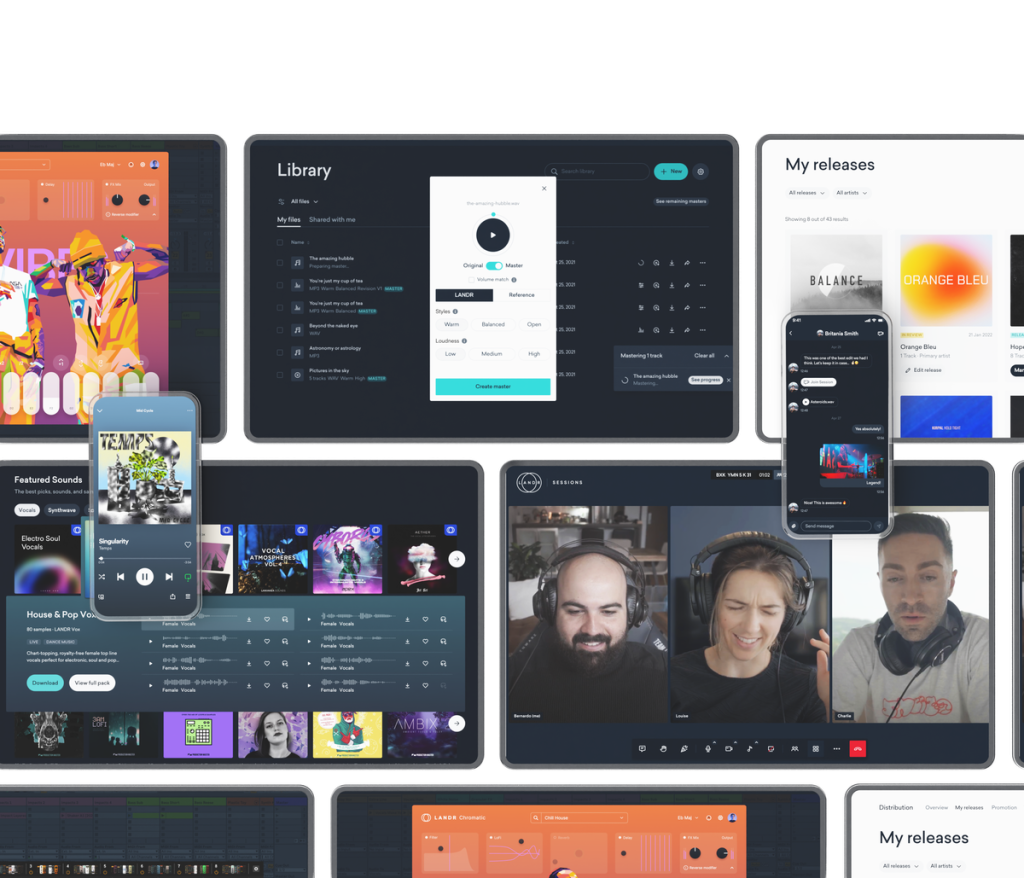 LANDR: La Plataforma Todo en Uno para Músicos Creativos 1 LANDR: La Plataforma Todo en Uno para Músicos Creativos