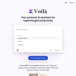 Potencia Tu Navegador con Voilà: El Asistente AI para Productividad y Asistencia Virtual