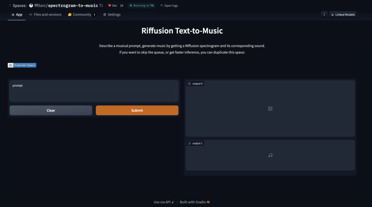 Riffusion: Genera Música en Tiempo Real con Difusión Estable