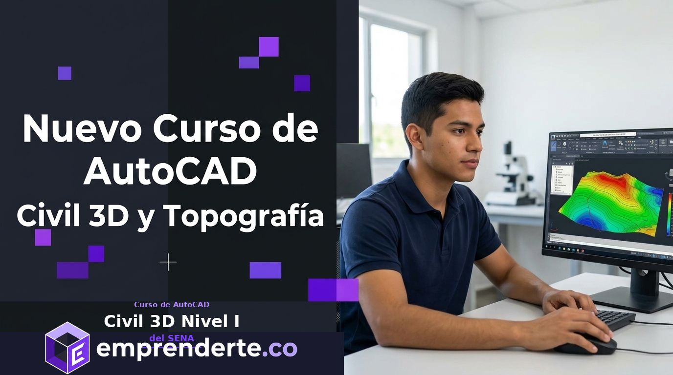 Curso de AutoCAD Civil 3D Nivel I del SENA