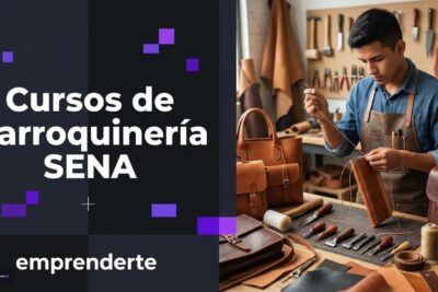 Curso de Marroquinería SENA